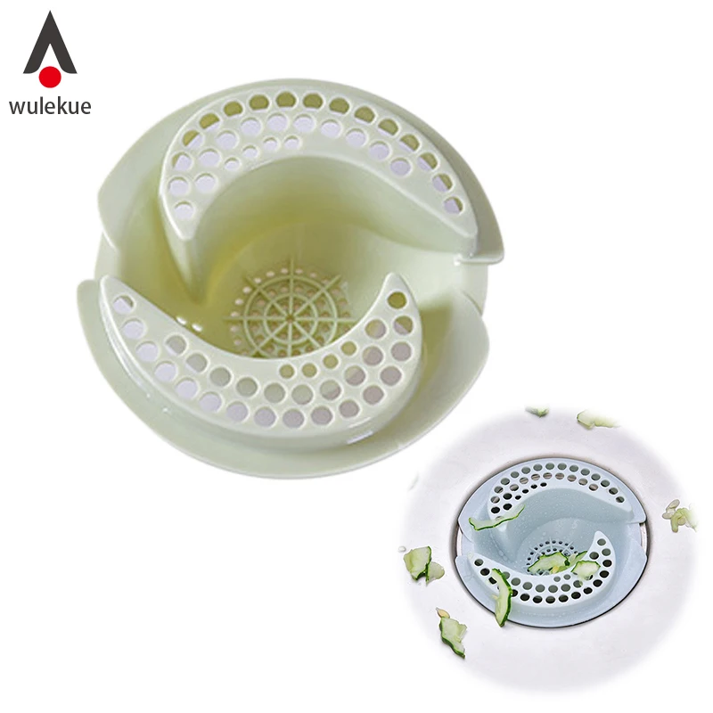 

Kitchen Gadgets Accessories Barthroom Outfall Drain Cover Basin Sink Strainer Filter Shower Hair Catcher Stopper Plug