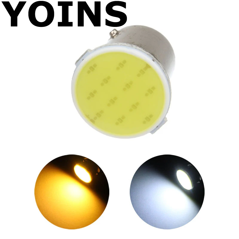 2 шт./лот S25 P21/5 Вт 1157 bay15d COB 12В синий белый красный Авто led RV реактивные лампы задние