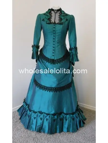 French Bustle Mermaid Dress 6