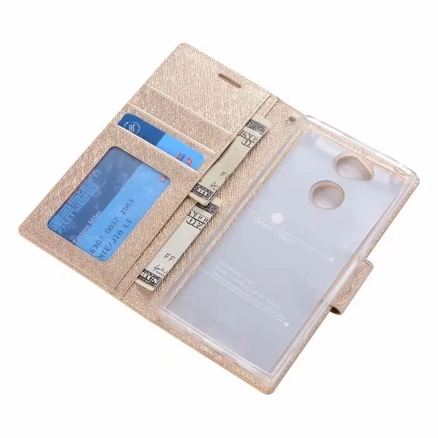 

Case For Sony L3 Xperia XA1 XA2 XA3 Plus Ultra C6 XZ1 Compact XZ2 Prenium XZ4 PU Leather Card Slot Wallet Flip Cover Cases Funda
