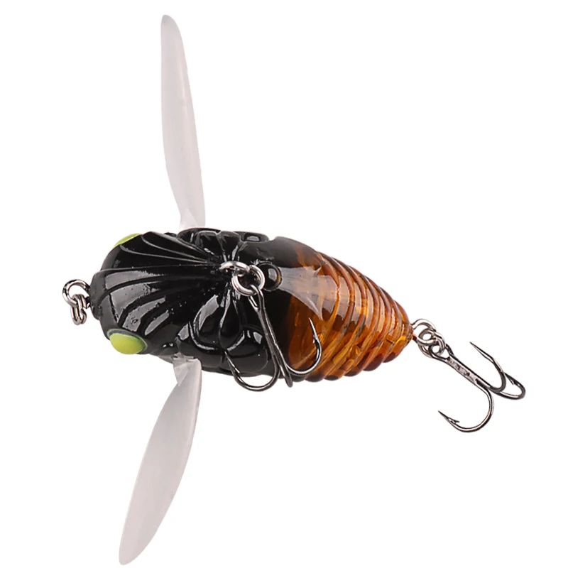 BASSKING Cicada Fishing Lures 40mm 6.1g VMC Hook Hard Lure Isca Artificial  Bait Para Pesca Leurre Peche BASS Wobbler Swimbait