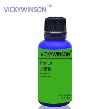 

VICKYWINSON Peach aromatherapy essential oil 30ml Car Natural Plant Air Humidifier Freshener Add the WX16