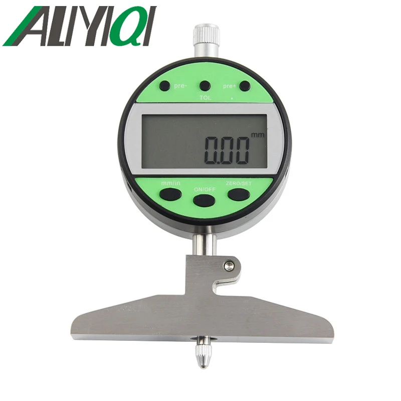 

0-100mm Elecronic Digital Indicator Depth Gauge Measuring Tool High Precision Good Quality