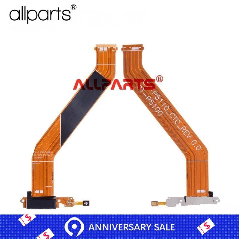 

USB Charger Flex Cable for SAMSUNG Galaxy Tab 2 10.1 P5100 P5110 GT-P5100 USB Charging Port Dock Replacement