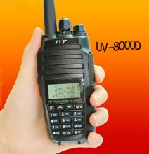 New Walkie talkie TYT TH-UV8000D Amateur VHF136~174MHz/UHF400~520MHz 128 CH 10W Two way Radio dual band Handheld FM Transceiver