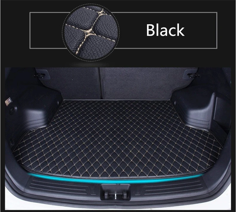 

Car Cargo Liner Trunk Mats For TOYOTA PRIUS 2016.2017.2018 Auto Boot Mat High Quality New Embroidery Leather Free shipping