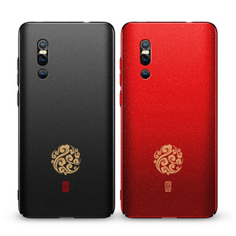 ДЛЯ vivo X27 Дракон облако китайский стиль жесткий матовое покрытие задняя крышка