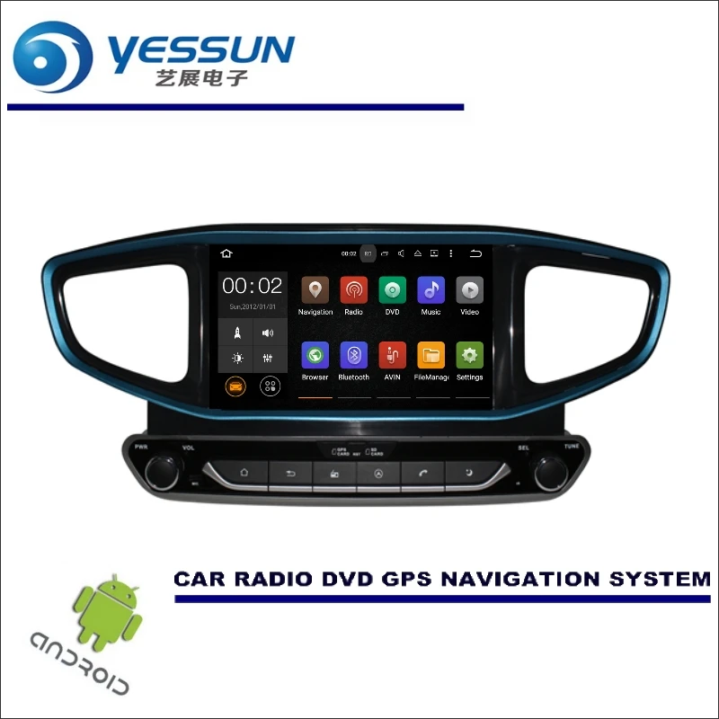 

YESSUN Car Multimedia Android System For Hyundai Ioniq / Hybrid 2016~2017 LHD GPS Navi Radio Stereo Bluetooth No CD DVD Player