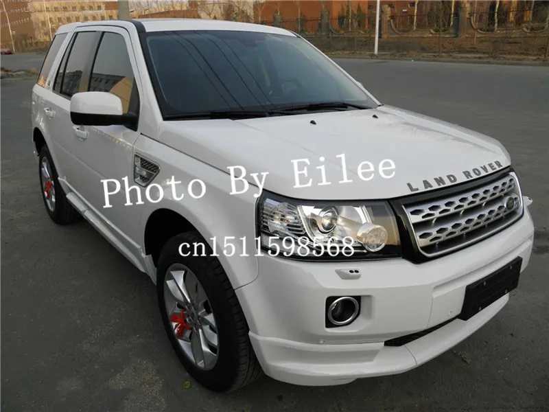 Подходит для Land Rover freelander 2 2012 2013 зеркальная поверхность из нержавеющей стали, бамперная панель