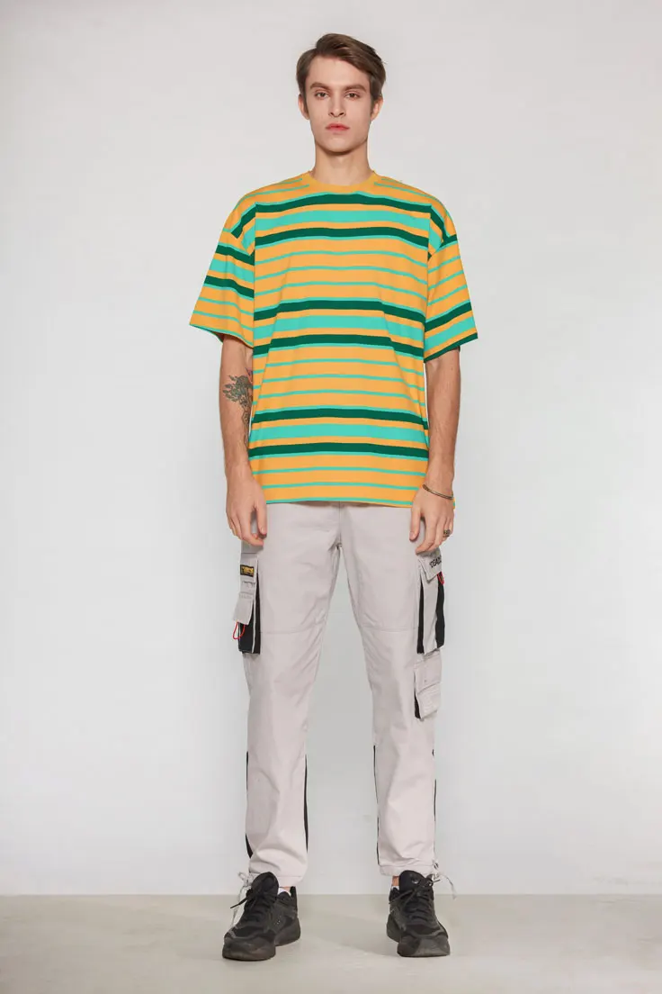 Retro Multi Striped Tshirts 3