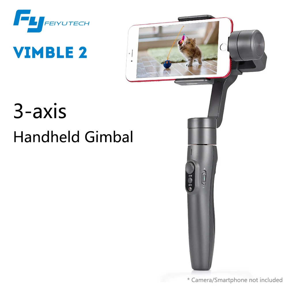 

FY FEIYUTECH Vimble 2 3 - Axis Handheld Gimbal Stabilizer Selfie Stick with Adjustable Extension Pole for Smartphone