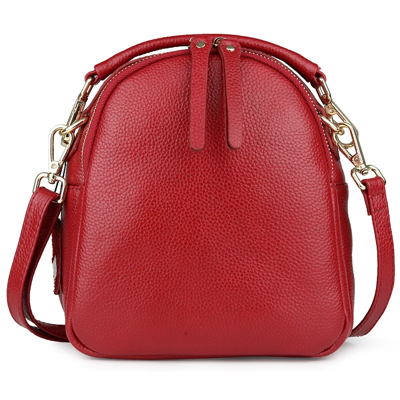 

New Arrivals Women's Leather Totes 2019 European And American Large Capacity Ladies Handbags Hot Brand Cowhide Cross-body Bags