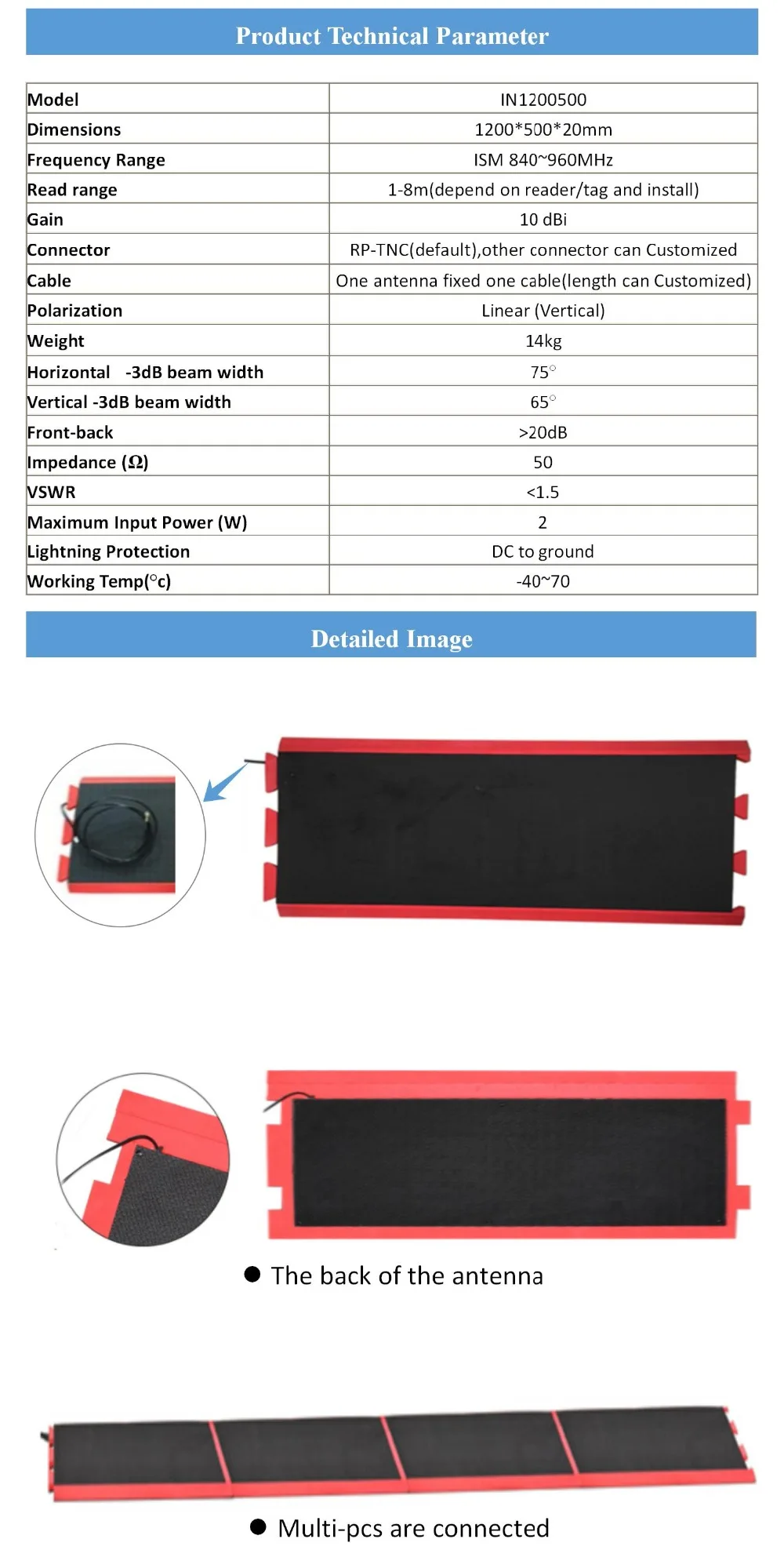 Напольный коврик uhf rfid антенна 10dbi линейный велосипед соревнование решение для Impinj R2000 чип rfid высокочастотное устройство чтения 500 метки/сек