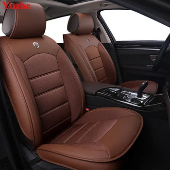 

Yuzhe Auto automobiles Leather car seat cover For Skoda Rapid Fabia Superb Octavia a5 Yeti kodiaq car accessories car styling