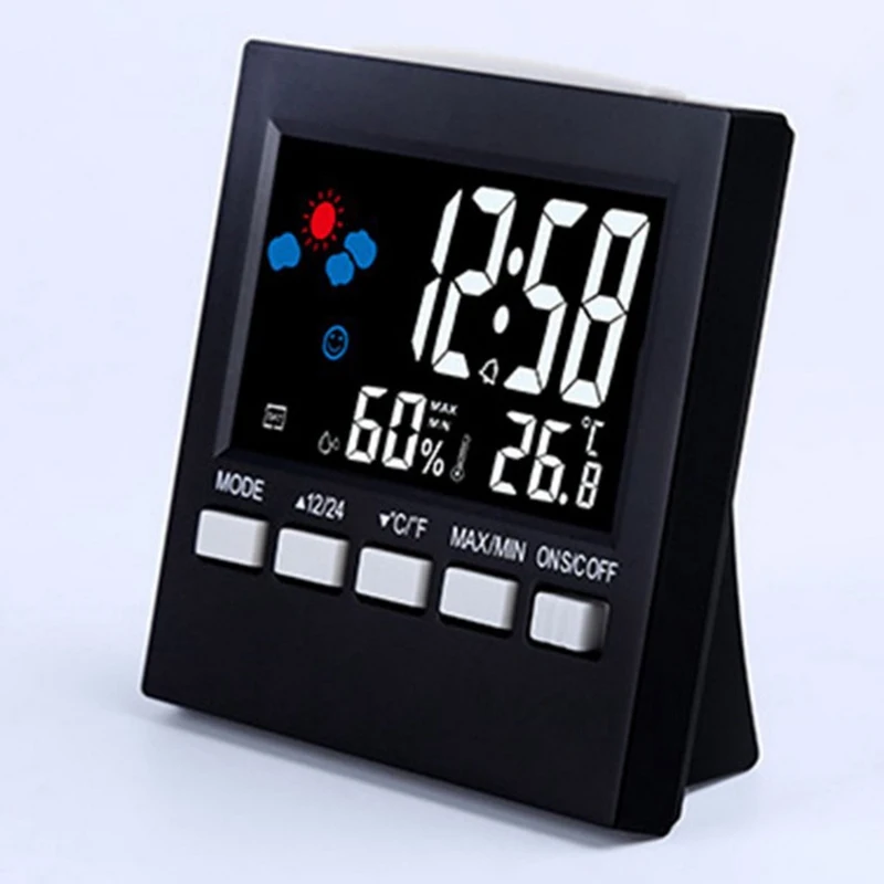 LED Digital Thermometer Hygrometer Indoor Electronic Temperature