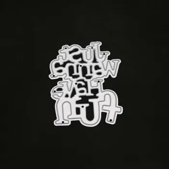 

letter alphabet metal cutting dies for scrapbooking stencil craft embossing stanzformen letter dies troqueles de corte stamps