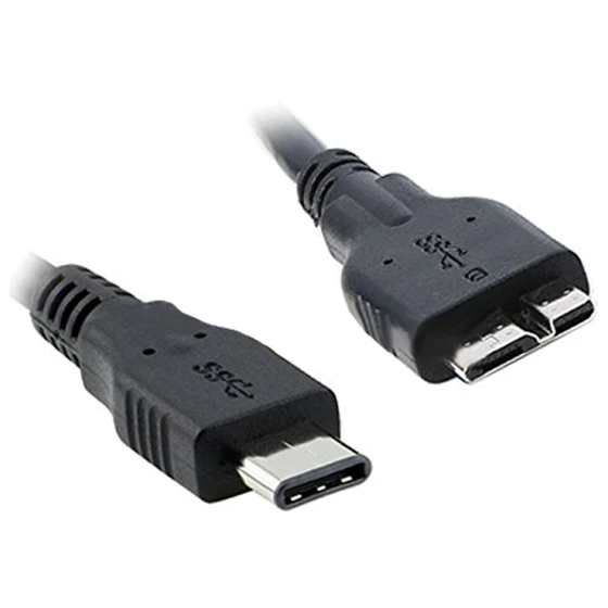 

TOP USB 3.1 Type-C to Micro-B Data Sync Cable, Perfect for Syncing Samsung M3 Series (1 Meter - Black)