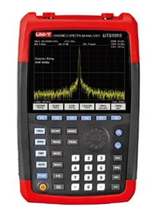 UNI-T UTS1010 ручной анализатор спектра диапазон 9 кГц-2 ГГц разрешение 1 Гц