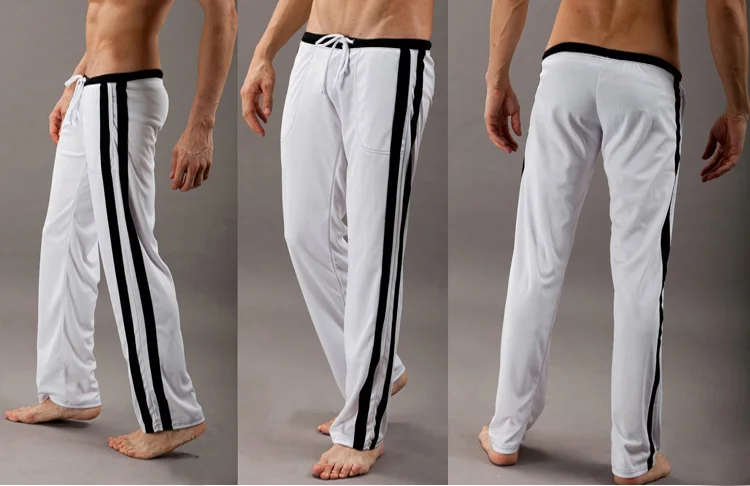 Мягкие мужские домашние длинные брюки tether сексуальные мужские s трико для сна с низкой талией высокого качества брендовые мужские Lounge Wear
