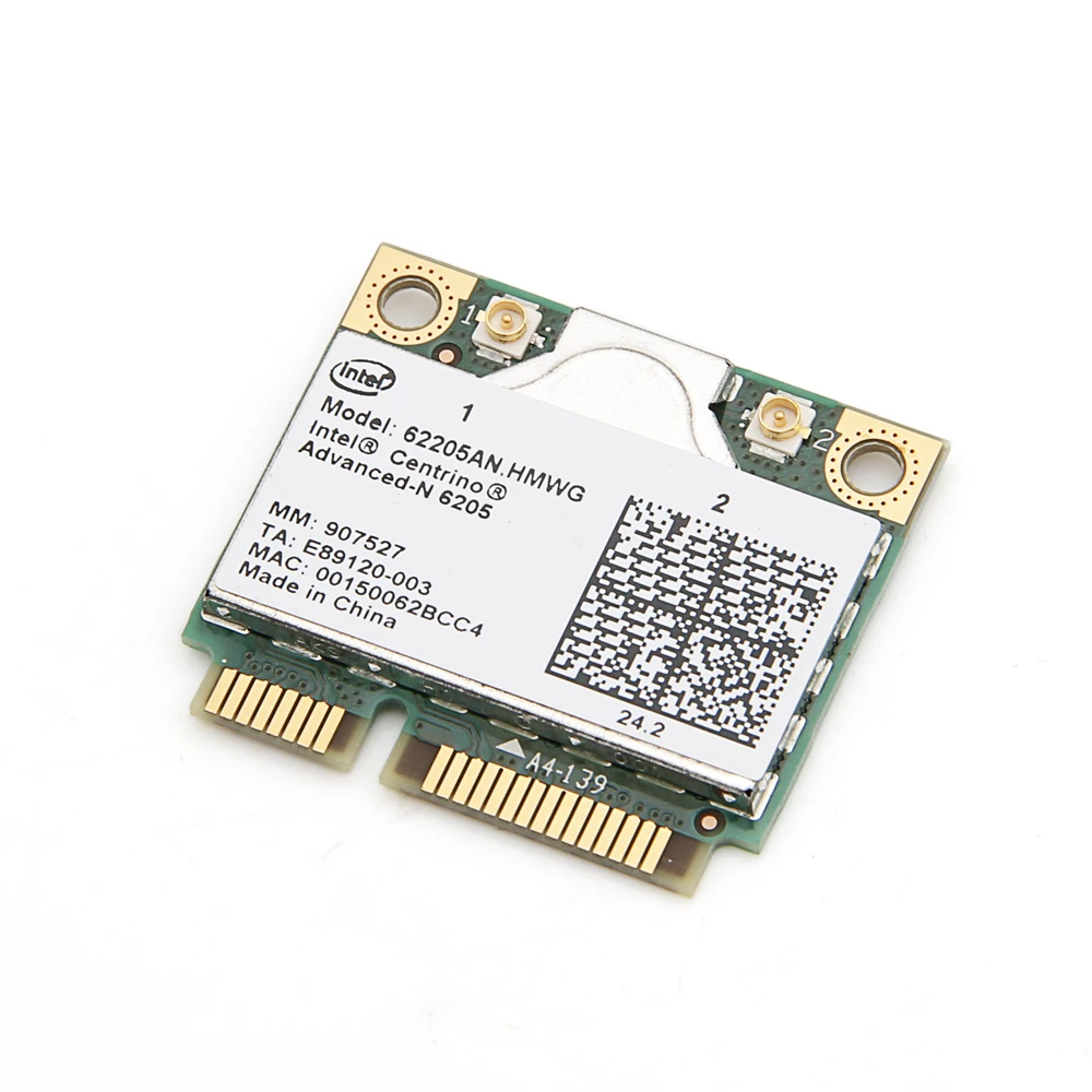 Intel advanced network. Wi-fi адаптер intel 62205anhmwdtx1. intel mini pci-e wifi. wlan e039df. intel centrino advanced-n 6205.