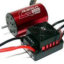 HOBBYWING QUICRUN 3656SL 3800KV бесщеточный мотор и 60A ESC и программная карта комбо для 1/10 On/Off-road/Truck/Monster
