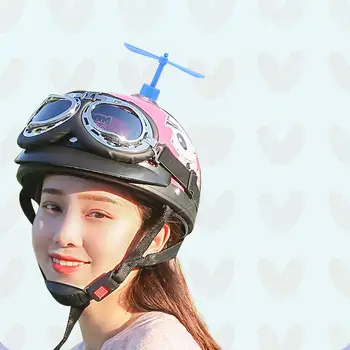 

Universal Motorcycle Helmet Suction Cup Fan Windmill Helmet Suction Windmill Multi-color Optional Decoration Accessories