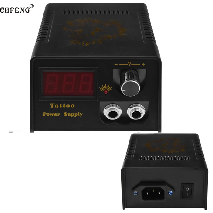 

Professional Digital LED Display Tattoo Power Supply for Foot Pedal Switch Machine Tattoos Cord Pedal Tattoo Tools Supplies