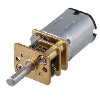 

5pcs 12mm Silver GA12-N20 150RPM Miniature Metal Electric 3V DC Gear Motor Gearwheel with 10mm Output Shaft