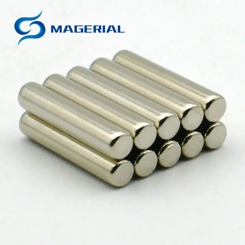 

24mm Magnet Cylinder NdFeB Building Magnetic Stick 4x24 mm Round Magnetic Fridge Magnets Pins 4 Whiteboards