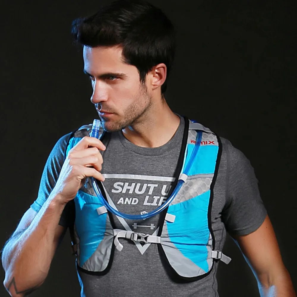 RIMIX Multi función Running hidratación mochila Super luz senderismo bolsa de deporte chaleco paquete para al aire libre maratón correr ciclismo Clim