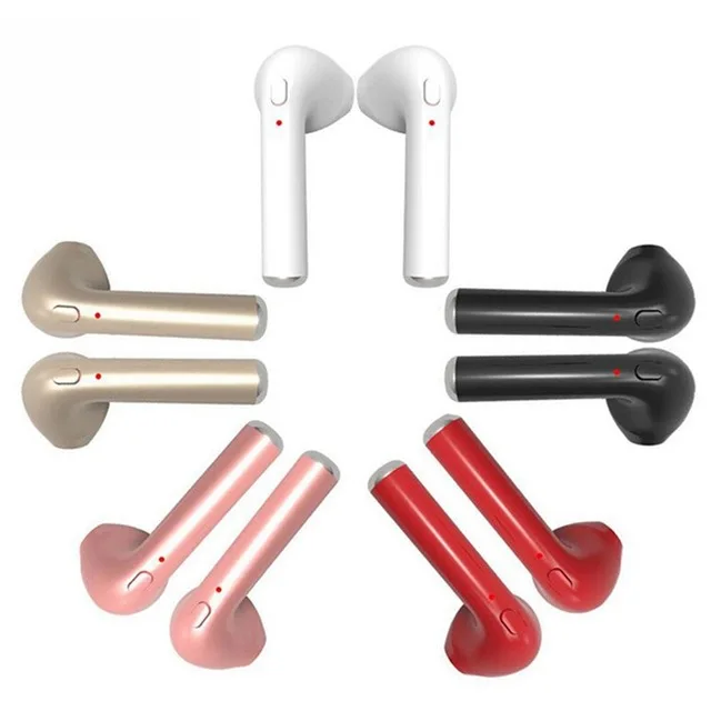 

i7 TWS Bluetooth Earphone Earbuds Portable Earpiece Wireless Headset With Mic Sport Stereo earphones For IPhone and Android