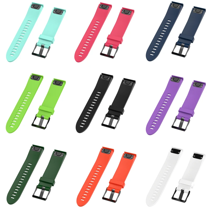 

Replacement Silicone Quick Install Wrist Band Strap For Garmin Fenix 5S Watch