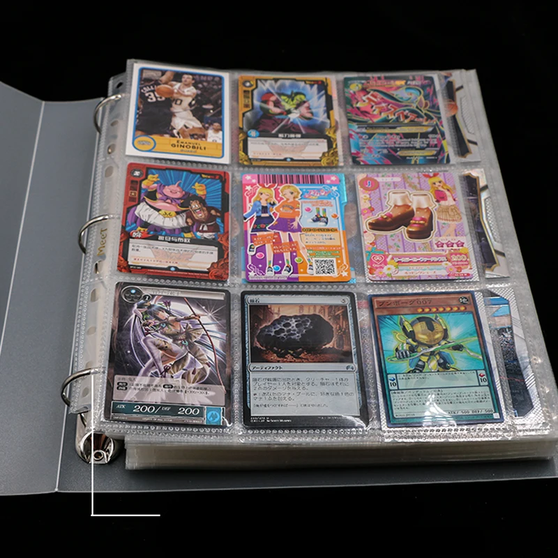 HL-Charizard Album Compatible with Pokemon GX EX Mega Cards Protector Sleeves Compatible with Pokemon Cards Album Binder Compatible with Pokemon Binder Compatible with Pokemon Cards