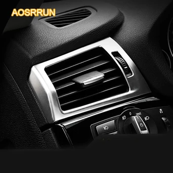 

AOSRRUN Abs Matte air-conditioning outlet covers car accessories For BMW X3 X4 F25 F26 2011 2012 2013 2014 2015