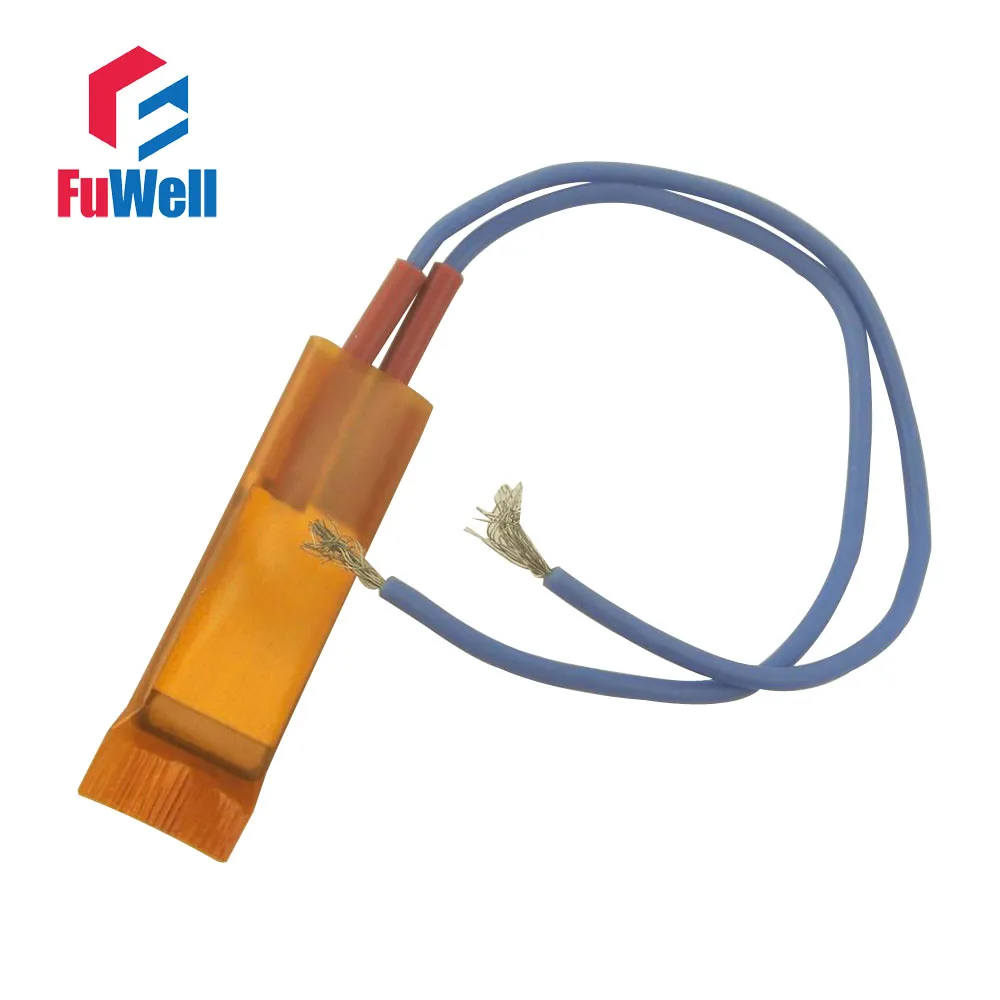 25x15x3.5mm 12V 200 Degree Celsius 4 16W Thermostat Heating Plate PTC Constant Temperature