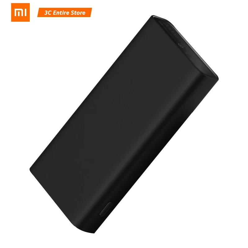 2019 NEW Xiaomi Mi 20000mAh Power Bank 3 / 2C USB-C 45W Portable Charger Dual USB 20000 mAh Powerbank External Battery Pack