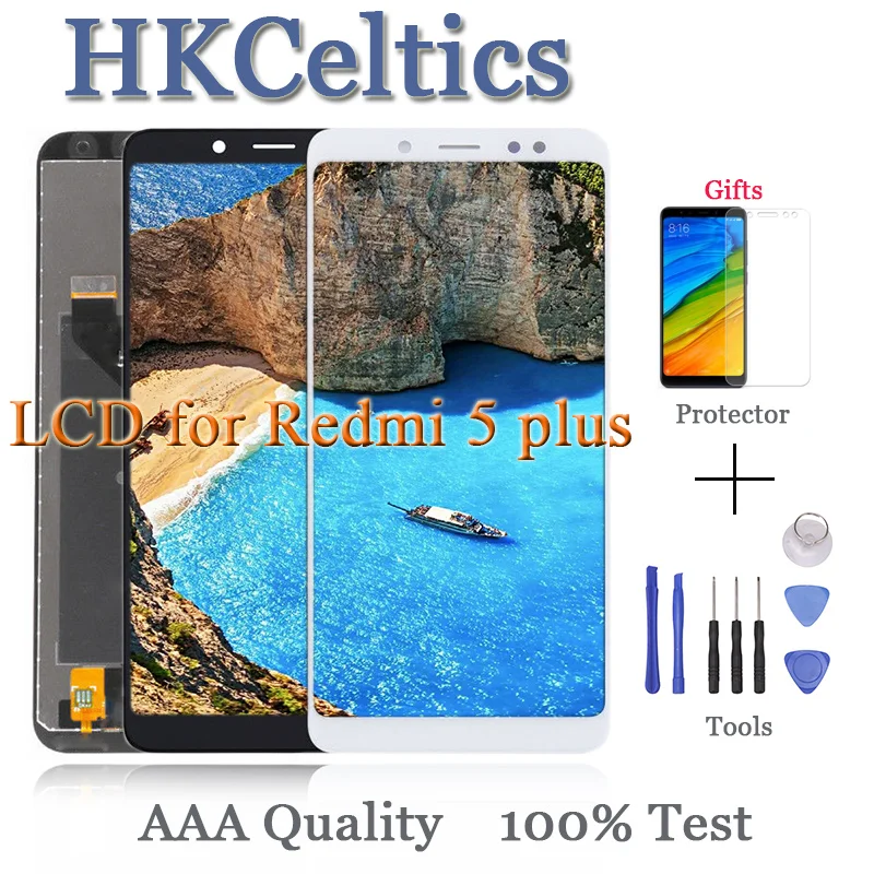 ЖК дисплей 5 99 дюйма для Xiaomi Redmi Plus экран с рамкой redmi5 PLUS дигитайзер дисплея