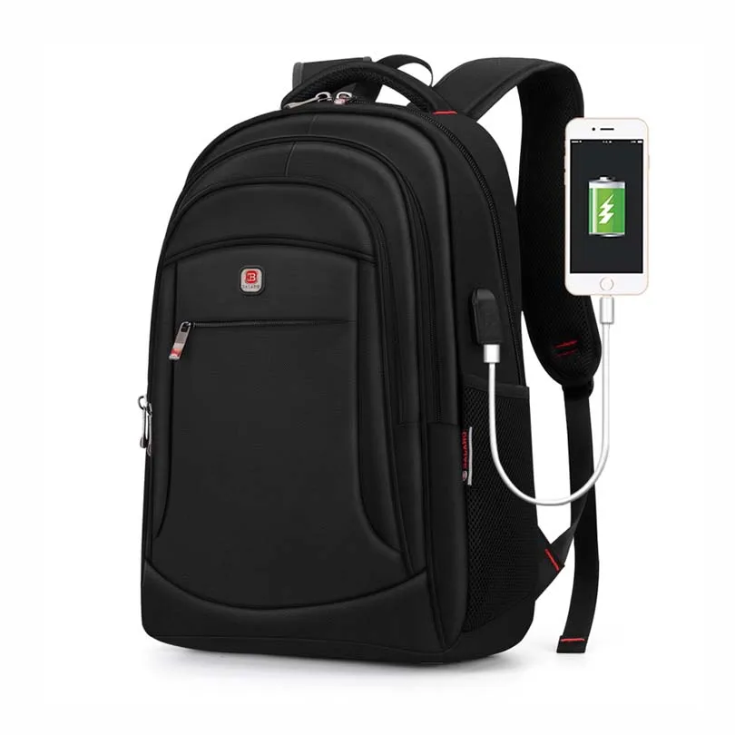 

Large Capacity Fashion Backpacks 15.6 Inch Men Laptop Backpack For Teenager Male Mochila Leisure Travel backpack Notebook Bag