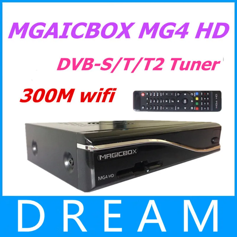 Receptor de TV por satélite MAGICBOX MG4 HD DVB S2 / T / C sintonizador