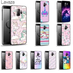 Lavaza Rainbow Unicorn мягкий чехол для Galaxy Note 8 9 S7 край S8 S9 S10 плюс S10e M10 20 30 крышка