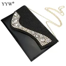 YYW Роскошный горный хрусталь конверт клатч женский роскошные сумки женские сумки дизайнерский клатч женская вечерняя сумочка кошелек