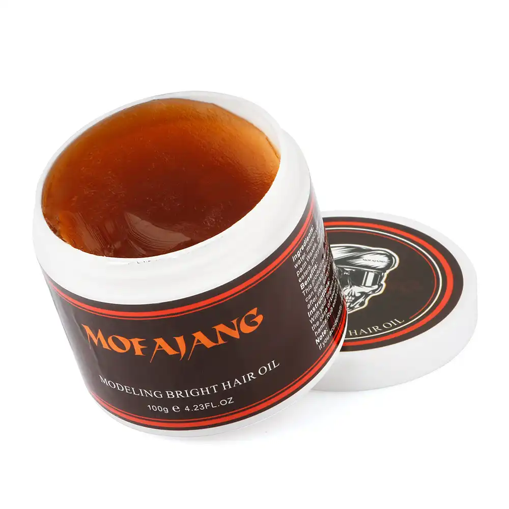Hair Pomade Strong Style Restoring Pomade Hair Wax Skeleton Cream