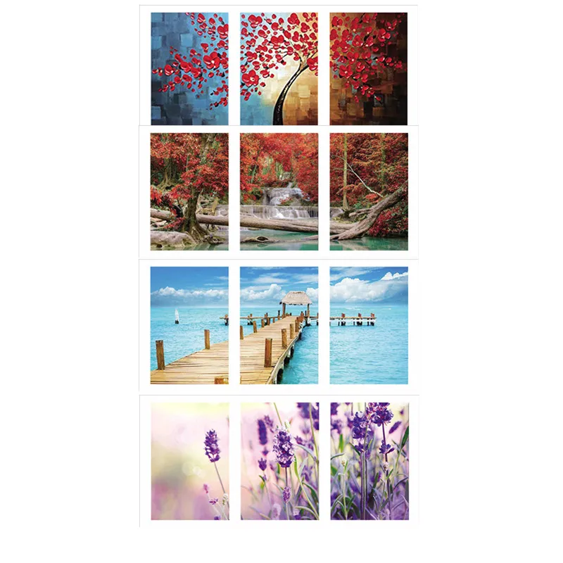 

5D DIY Diamond Painting Landscape Tree Diamond Cross Stitch Crystal Diamond Mosaic