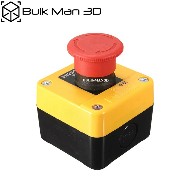 

Emergency STOP Button N/C Switch E-stop Push Button Switch Emergency Stop Switch for OX CNC,Workbee CNC Engraving Machine