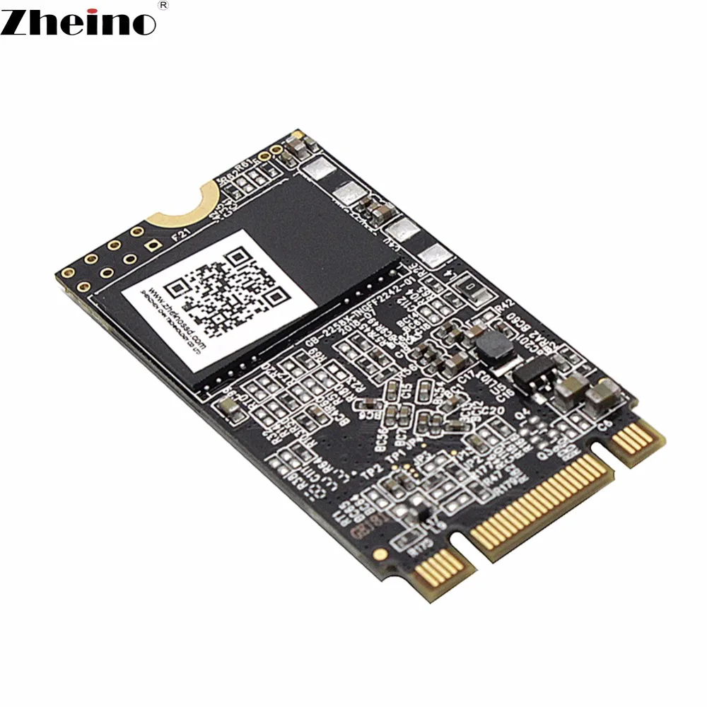 Zheino 2242 M.2 SSD 512 ГБ NGFF SATA Внутренний твердотельный накопитель Жесткий диск для