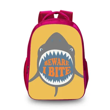 

BAOBEIKU New Arrival Shark 3D Backpack Creative Fashion School Backpacks for children Shoulder Bags for Boys Drop Shipping