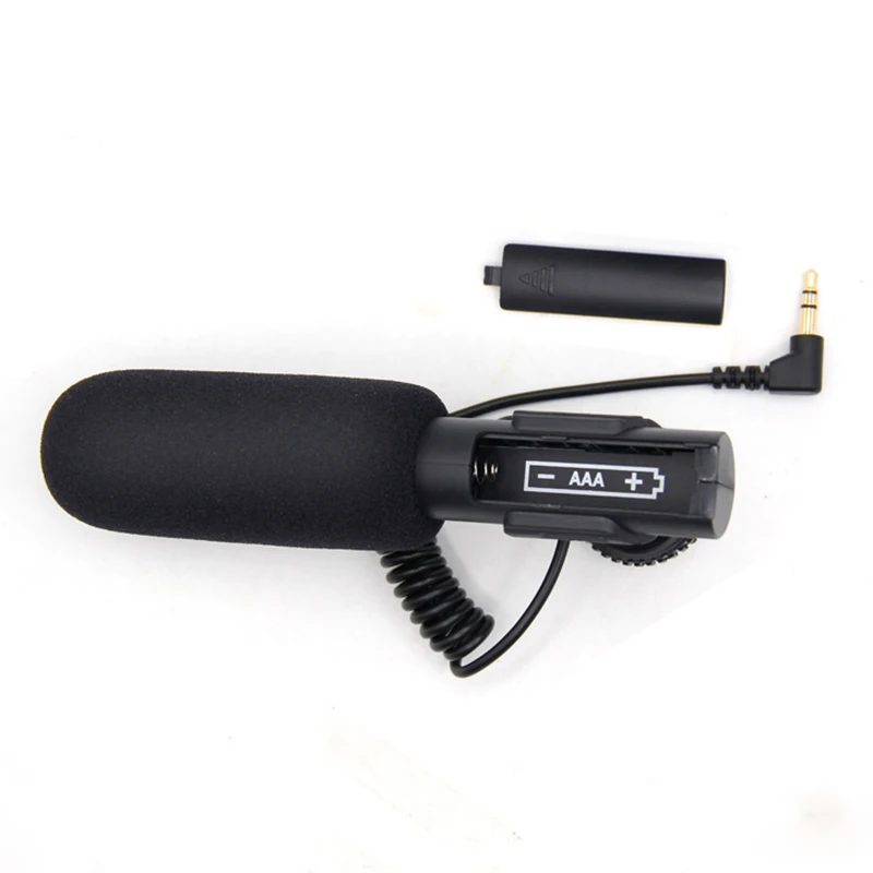 

HOT Professional Interview Camera Video Microphone Outdoor Computer Recording Sound Mini MIC Drop shipping
