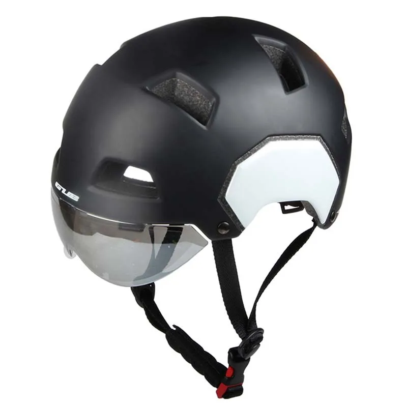 GUB для мужчин и женщин Регулируемый дорожный MTB велосипед велосипедный мотоциклетный шлем с магнитными линзами BMX фиксированная Спортивная велосипедная безопасная Кепка