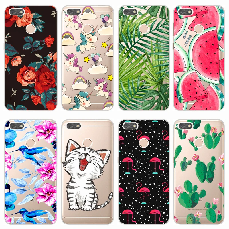 

For Huawei P9 Lite Mini 2017 Case 5.0" Soft Silicone TPU Phone Back Case Cover For Huawei P9Lite Mini SLA-L22 SLA-L02