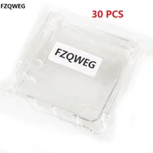 FZQWEG 30 шт. прозрачный защитный чехол, корпус для Gameboy Advance SP для игровой консоли GBA SP Хрустальный чехол